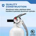 Kidde Fire Extinguisher for Boats, Single-Use 1A10BC