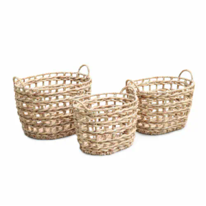 Rattan Basket 3Pcs