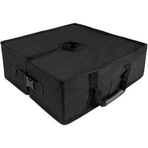 Square Umbrella Base Weight Bag, 18" - Fits Any Offset, Cantilever & Any Outdoor Patio Umbrella Stand, Heavy Duty Windproof Sand Fillable Bag, Up to 110 lbs, Easy Set Up(Square Open)
