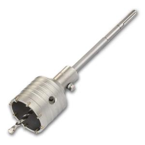 2-5/8 Inch SDS Max Rotary Hammer Core Bit - Core Drill Bit for Concrete, Masonry, Cement, Silicate Brick - Concrete Hole Saw with SDS Max Shank 20'' (500mm) and Center Drill GRAFF