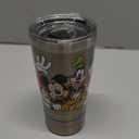 Tervis Traveler Disney Mickey Group Triple Walled Insulated Tumbler Travel Cup Keeps Drinks Cold & Hot, 20oz, Stainless Steel