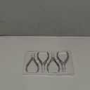 LePinko 4 Packs Upgraded Cuticle Trimmer kit, Sharp Dead Skin Clipper, Labor-saving Cuticula Remover for Fingernail Toenail, Manicure Pedicure Tool for Women Men, 5mm Jaw (Silver)