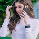 Tall silver for iPhone 15 Case with [2 Screen Protector ], Military Grade Shockproof Heavy Duty Drop Protection Rugged Case 6.1"(Darkgray Orange)