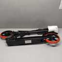 LaScoota Kick Scooter for Kids Ages 6+, Teens & Adults, Large 8" Sturdy Urethane Wheels. Adjustable Handlebar, Lightweight, Foldable, 220lbs Max Load (Red)