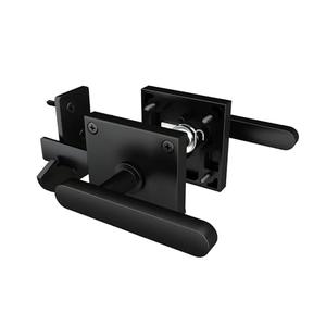 Sdstone Double Side Gate Latch，Heavy Duty Swinging Door Latch Gate Hardware for Wooden Fence,Gate Hardware for Right Inswing Outdoor Wooden Gates, Pool Gate, Backyard, Garden