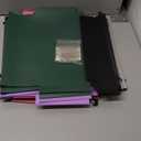 Extra Capacity Plastic Hanging File Folders,12 Pack Reinforced Expanding Hang Folder Letter Size,Accordian Pocket,Heavy Duty 2 Inch Expansion,Hanging Folder Organizer for Office Home,Assorted Colors