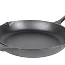 Lodge Seasoned Cast Iron Skillet  PFASFree, NonToxic Cookware  Use with an Oven, Stove, Grill, or Campfire  Naturally NonStick & Oven Safe  12 Inches