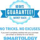 SMARTOLOGY 8 Pack Bike Hanger Storage Hook Rack, Rubber Coated Heavy Duty Large Screw in Ceiling Hooks for Garage Wall and Ceiling Bicycle Storage, Utility Tool Hanger (Black)