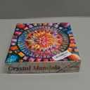 Crystal Mandala Puzzles for Adults - 1000 Pieces, Stunning Shining Colorful Crystal Mandala, Impossible Puzzle Color Challenge