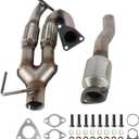 Flex Y Pipe Catalytic Converter Compatible with Nissan Maxima 2009-2014 3.5L V6, Platinum, S, SL, SR, SV, Advance, Exclusive Models