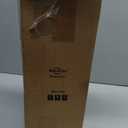 Black Double Curtain Rod, 84 to 120 Inch Long Dual Curtain Rods with Aluminium Modern End Cap Finial, 1 Inch Adjustable Heavy Duty Window Treatment Rods, Telescopic Metal Double Drapery Pole Set