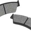 AHL Front & Rear Brake Pads Set for Honda CR125R / CR250R 2002-2007 (Semi-metallic)