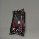 Rip Toned Wrist Wraps & Lifting Straps Combo  Dynamic Duo Push & Pull Support for Weightlifting  Wrist Support Wraps + Padded Grip Straps for Bench, Deadlifts, Rows & Pull-Ups (Men & Women) (13", Red)