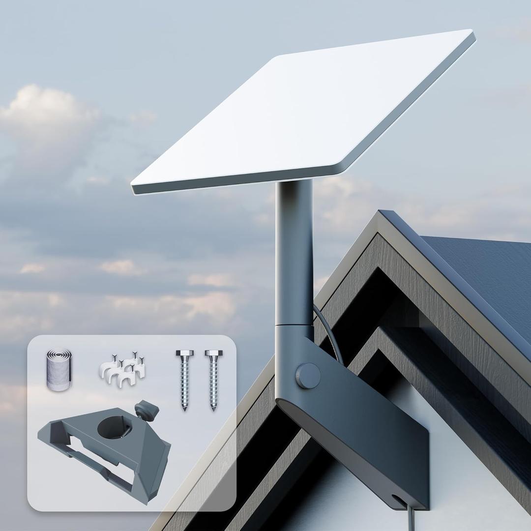 Starlink Mini Wall Mount, 360 Adjustable Starlink Mini Bracket, Gray