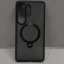 TORRAS Q3 Spin for Samsung Galaxy S26 Ultra Case with 360 Magnetic Stand, Compatible with Magsafe, 4X MilitaryGrade Shockproof S26 Ultra Phone Case with Kickstand, Translucent Frosted Black