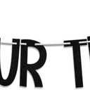 Do Your Thing 21 Banner, Happy 21st Birthday Decorations, Finally 21, Cheers to Twenty First Birthday Anniversary Party Supplies Gold Black