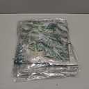 5 x Artoid Mode White Xmas Tree Christmas Round Placemats Set of 4,14 Inch Winter Xmas Holiday Round Table Mats for Dining Decoration (Beige)