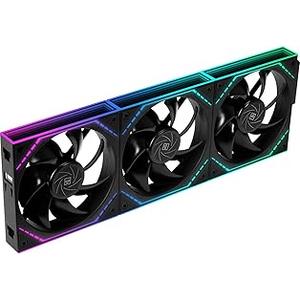 Thermalright TL-M12Q X3 120mm PC Case Fans, 2000RPM, 68.9CFM, 3-Pack | Clean Daisy Chain Wiring, PWM/ARGB Sync, Infinity Mirror Lighting