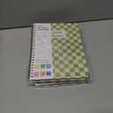 2026 Planner, Weekly and Monthly Calendar Academic Planning Book, Jan 2026 - Dec 2026, Agenda Calendar Planner for Office Supplies and Desk Accessories - A5 (6.3" x 8.5") (A-Green Grid)