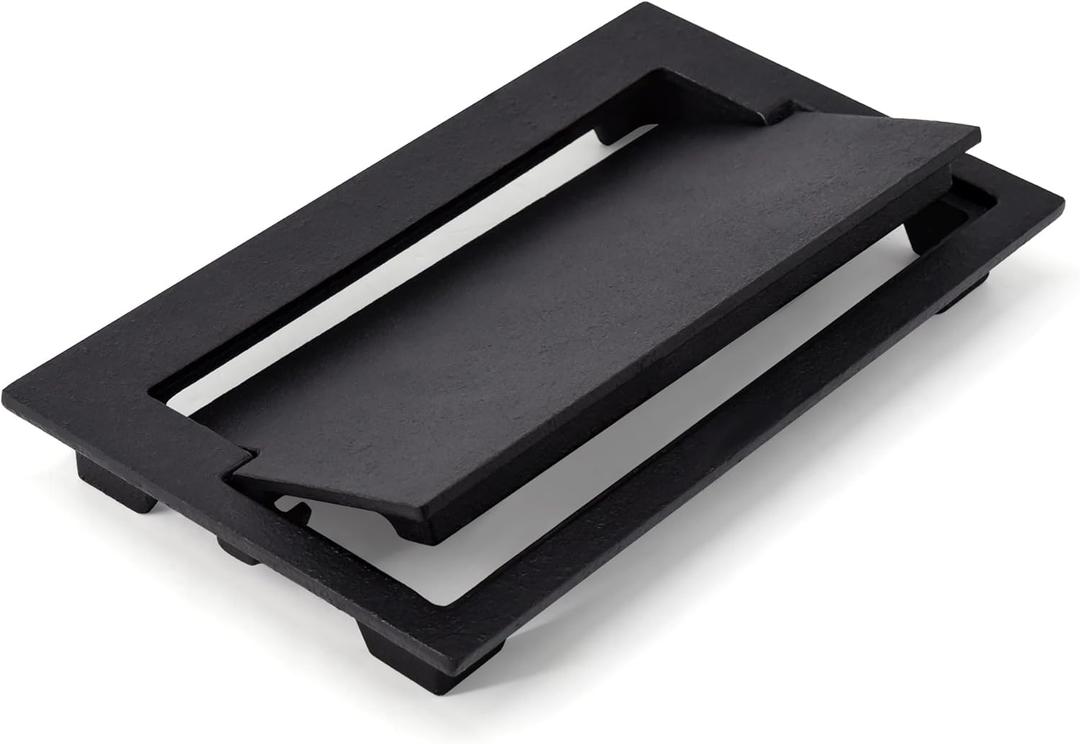 Cast Iron Fireplace Ash Dump Door, Ash Dump Cover Fireplace Ash Clean Door for Easy Cleanup