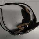 Tatuo 2 Pieces 1920s Flapper Headbands for Women 20s Vintage Headpiece Rhinestone Beaded Leaf Hairband Hair Accessory