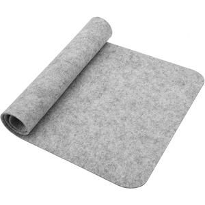 GOTOTOP Felt Desk Mat, Multifunctional Office Mouse Pad, Felt Desk Mat, Office Mouse Mat for Office and Home, 68 x 33 cm (Light Grey)