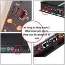 External WiFi 6 6E Antenna 2.4G/5G Magnetic Base Antenna PC Desktop Computer for Asus Rog Strix Z690 B460 B360 H610 H670 M13H M12 M11 WiFi 2T2R Motherboard Card (Cable 80cm/2.7ft)