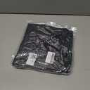 YuKaiChen Women's Polo Shirts Casual Summer Collared Tops Short Sleeve Knit Tops V Neck (Medium, Black)