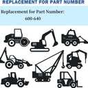 WFLNHB 600-640 22.5 Drive Axle Wheel Balancer Compatible with Heavy Duty Trucks Bus/Motorhome