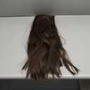 REECHO 28" Straight Long 4 PCS Set Thick Clip in on Hair Extensions -Dark Brown