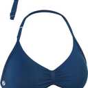 AUROLA Influence Adjustable Strappy Sports Bras for Women,Low Support Seamless Backless Padded Straps Impact Yoga Gym Bra (M)