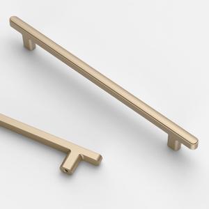 Asidrama 10 Pack 7.5 Inch(192mm) Champagne Copper Cabinet pulls Kitchen Cabinet Handles, Cabinet Pulls Kitchen Cabinet Hardware for Cupboard Drawer Pulls