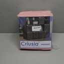 Criusia Storage Cubes- 11 Inch Cube Storage Bins for Organizing Shelves - Nursery Closet Organization Bins for Clothes Blanket - 10 Pack Collapsible Decorative Storage Box for Living Room (Pink)