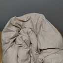 Bedsure Full Comforter Set Beige - Bed in a Bag Full Size Bedding Set 7 Pieces, GentleSoft™ Pintuck Bed Set Gift for Family, Pinch Pleat Beige Comforter with Sheets, Pillowcases & Shams