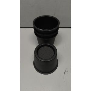 Bed Risers 4 Inch Heavy Duty, Round Furniture Risers for Bed Desk Table Sofa Couch，Bed Lifts Risers, Support up to 3300 Lbs(4 Pack Black)