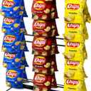Chip Rack Display Stand, 3 Row 42 Clips Stand Display for Party
Chip Display Stand for Party, Black Retail Snack Display for Countertop, Store Concession Stand, Home Ofiice
