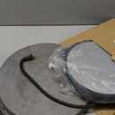 Chicken Water Heater for Winter: 11+14.6 Inch Chicken Water Heater Base, 77 Automatic Shut-Off, Safe for Outdoor Use, 125W Heated Chicken Waterer, Poultry Water Deicer with 6 Feet Cord