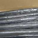 Reginary 12 Pack Black Umbrella Wedding Style Stick Umbrellas Large Canopy Windproof Transparent Stick Umbrellas Wedding Rain Transparent Umbrellas Bulk Auto Open J Hook Handle