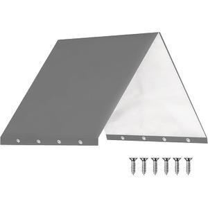 Playset Canopy Replacement,Playground 52"x 90"Outdoor Swing Set Accessories Kids Play Playhouse Equipment Tarp Sets Accessory Rain Proof UV Protection Waterproof Cover (Gray)