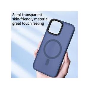 Magnetic Case for iPhone 11 Pro Max - Compatible with MagSafe - Shockproof Protective Case (Military Protection) - Slim - Blue