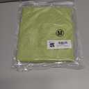 Dokotoo Womens Crewneck Lace Crochet Pom Pom Flowy Short Sleeve Casual Shirts Blouses Tops (Green, M)