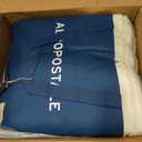 Aeropostale 3 Piece Eloise Eyelash Bedroom Comforter and Matching Sham Set,Full/Queen,Ivory