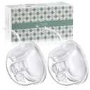 Breast Pump Milk Collection Cup - Compatible with Spectra S1/S2/S9, Not Original Accessories, Replace Breast Pump Kits, 24mm Flange Milk Collector Cup Tubing Parts