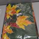 Fall House Flag Cardinal Bird 28x40 Double Sided Large Burlap Yard Flag Maple Leaves Welcome Autumn Thanksgiving Holiday Seasonal Outside Decorations