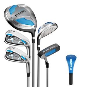 6 Pieces Golf Clubs Set for Men & Women - Complete Golf Clubs Full Set Includes 1# Driver, 5# Hybrid, 7# PW# Irons and Putter
