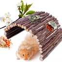 Hermit Crab Hideout & Climbing Toys - Large Size Reptile Climbing Decor for Small or Medium Hermit Crab Habitat (Crabs Climb Bridges)