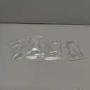 Arch Support Inserts Flat Feet - Welnove 4-Pair Gel Arch Support Insoles for Plantar Fasciitis, Foot Pain Fatigue Relief - Soft Heel Pads Adhesive Fit Most Shoes, Men Women, 0.3" Height (Clear)