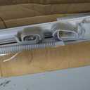 3'' 17 Ft [Quick Installation] PVC Decorative Line Cover Kit for Ductless Mini Split Air Conditioners, Central AC and Heat Pump Systems