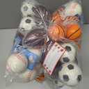 2 x Cards Gifts for Kids School Classroom -24 PCS 2.4 In Foam Sport Ball Toys with Exchange Cards for Boys Girls,Valentines Birthday Party Favors Goodie Bag Stuffer Class Treats Prizes for Toddlers