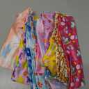 Juexica 12 Pieces Wide Headbands for Girls Cute Elastic Butterfly Unicorn Tie Dye Floral Hair Bands No Slip Soft Heart Stretch Headbands Princess Hair Accessories for Children Kids Sports Yoga